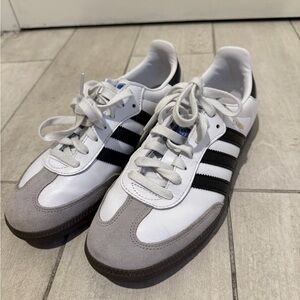 Adidas Women's White and Black Athletic Shoes